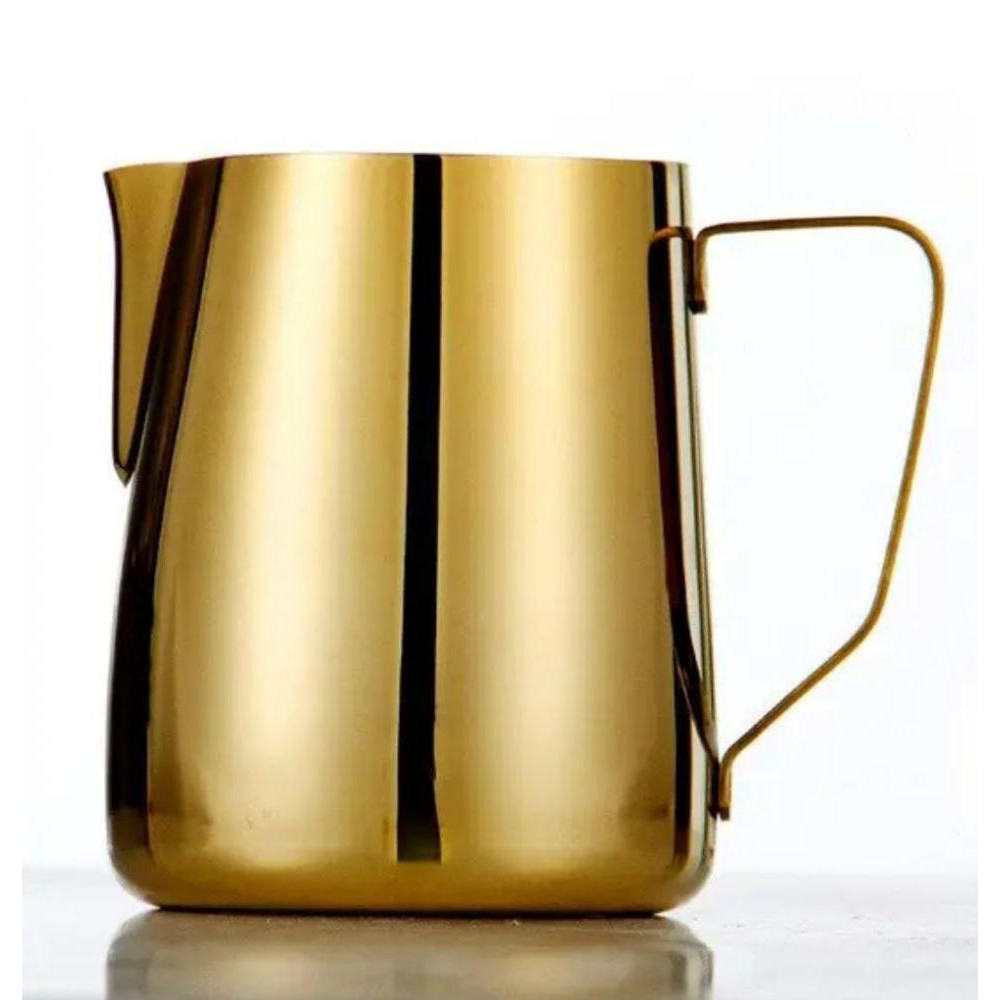 VD Coffee Молочник-пітчер із нержавіючої сталі, 600 мл, Золотистий 600 (MT-600-G) - зображення 1