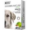 UNICUM Капли Organic на натуральной основе для отпугивания блох и клещей для собак (4 капсулы) (UN-026) - зображення 1