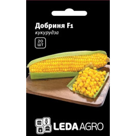 LedaAgro Семена  кукуруза сахарная Добрыня F1 20 шт. (4820119791509)