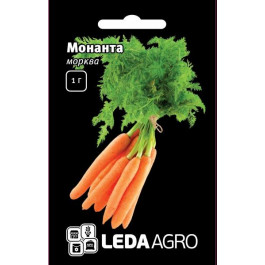 LedaAgro Семена  морковь Монанта F1 1г (4820119796610)