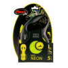 Flexi Повідець-рулетка New Neon стрічка L 5 м до 50 кг жовтий (4000498031711) - зображення 2