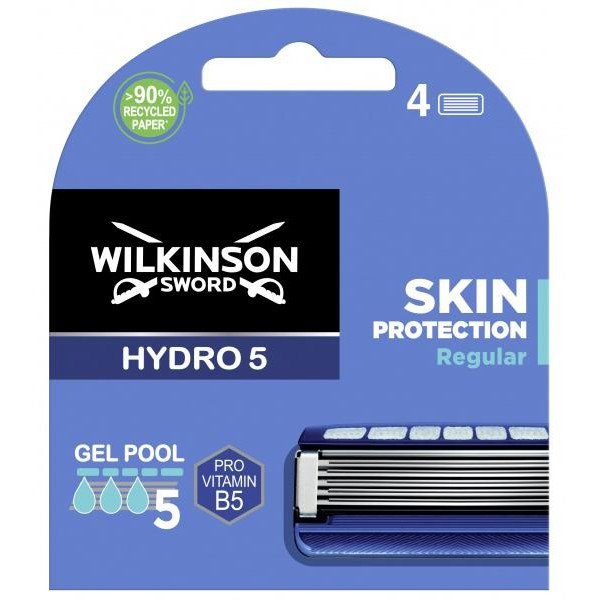 Wilkinson Sword Картриджи для бритья  Hydro 5 Blades 4 шт (4027800402205) - зображення 1