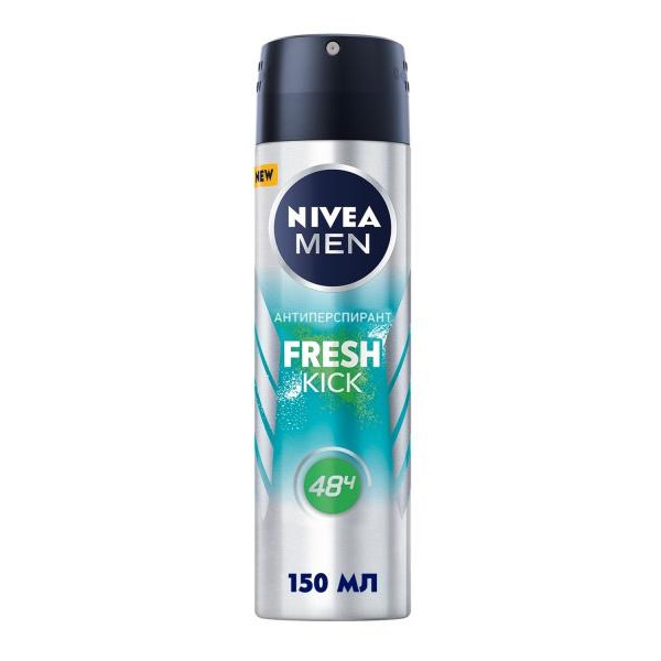 Nivea Антиперспирант  Men Fresh Kick 150 мл (4005900842763) - зображення 1