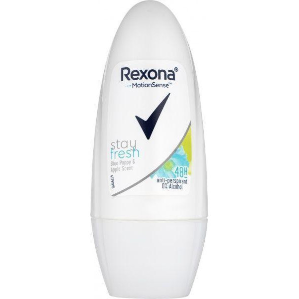 Rexona Антиперспирант шариковый  Голубой мак и яблоко 50 мл (59082521) - зображення 1