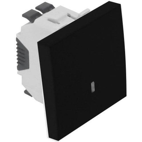 EFAPEL Quadro с подсветкой 10 А черный матовый 4601212 SPM (5603011616328) - зображення 1