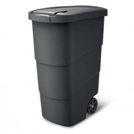 Wheeler Бак для мусора с крышкой  90 л серый NBWB90 (5905197378343)