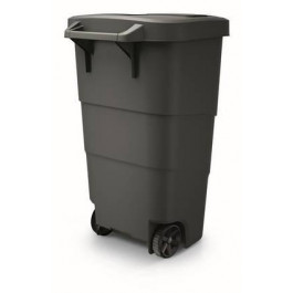 Wheeler Бак для мусора с крышкой  110 л серый NBWB110 (5905197378350)