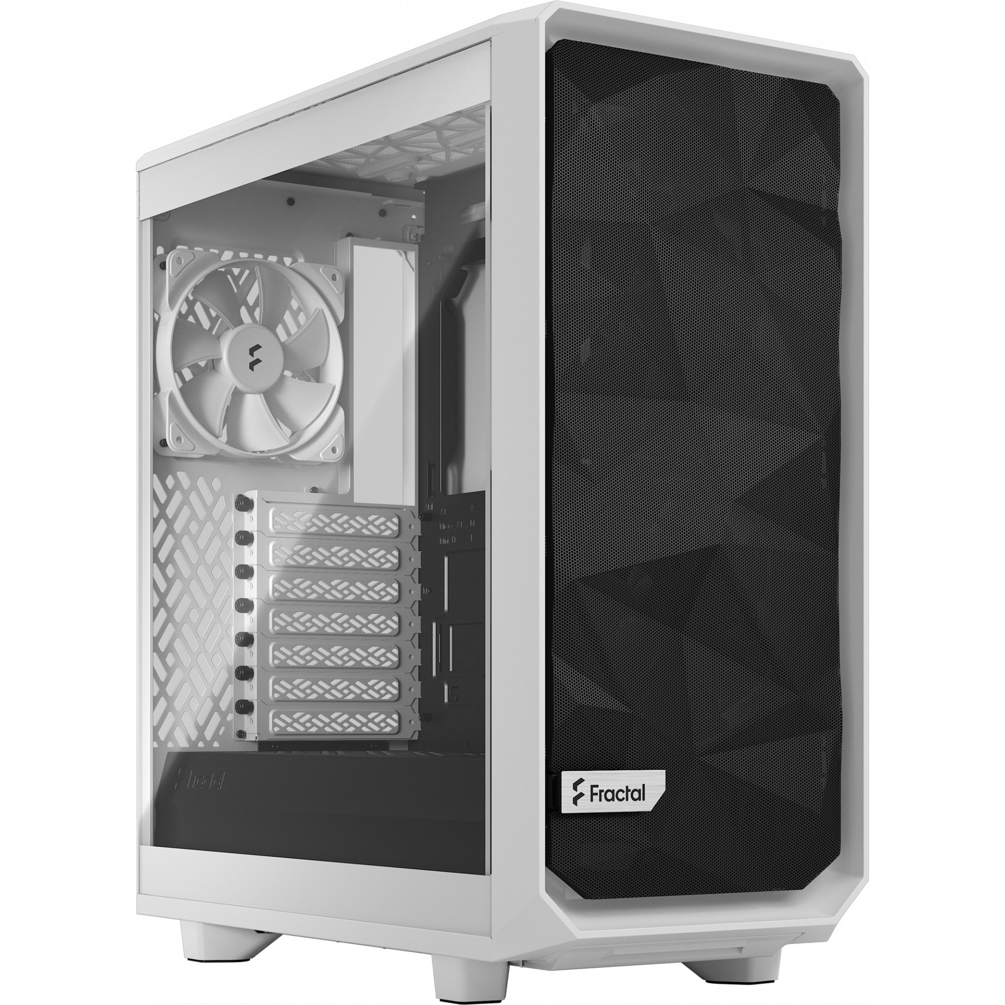 Fractal Design Meshify 2 Compact Lite White TG Clear Tint (FD-C-MEL2C-04) - зображення 1