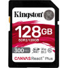 Kingston 128 GB SDXC Class 10 UHS-II U3 Canvas React Plus (SDR2/128GB) - зображення 2