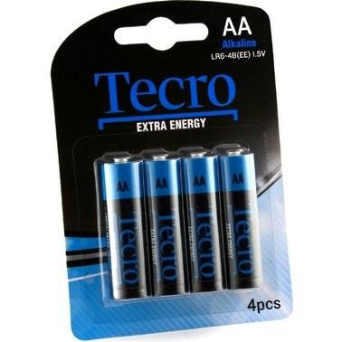 Tecro AA bat Alkaline 4шт Extra Energy LR6-4B(EE) - зображення 1
