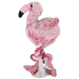 Karlie-Flamingo М'яка іграшка з піщалкою Flamingo Andes Flamingo для собак 36 см