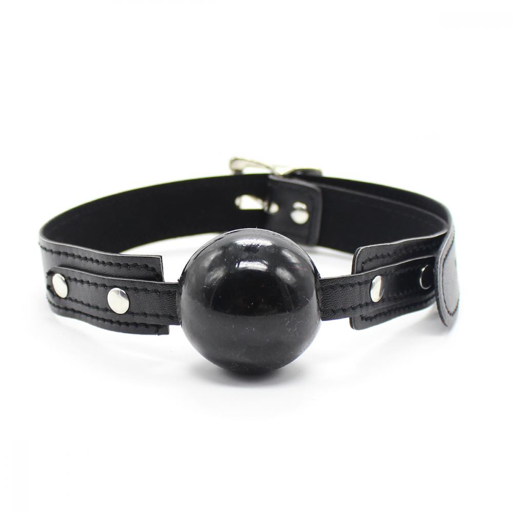 GYQ Кляп Ball Gag MG, черный (7777000135526) - зображення 1
