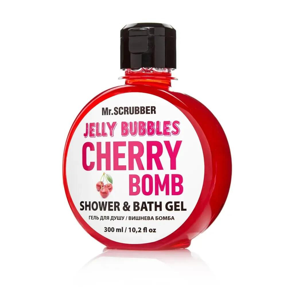 Mr. Scrubber Гель для душа  Jelly Bubbles Cherry Bomb 300 мл - зображення 1