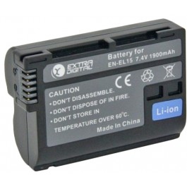 ExtraDigital Аккумулятор для Nikon EN-EL15 Chip - BDN2523
