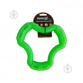 AnimAll Игрушка Fun кольцо 6 сторон, зеленый, 20 см (88225)