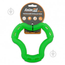 AnimAll Игрушка Fun кольцо 6 сторон, зеленый, 15 см (88215)