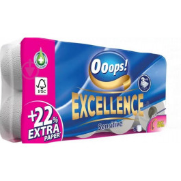 Ooops! Туалетная бумага ! Excellence трехслойная 8 шт. (5998648704365)