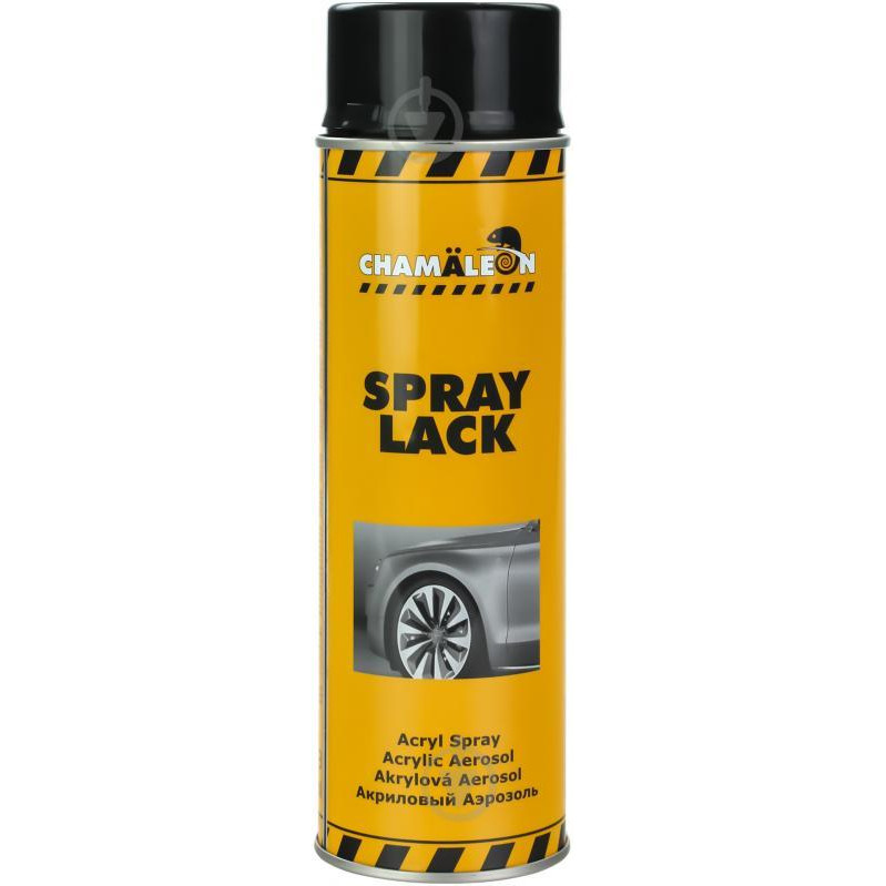 Chamaleon Фарба Spray Lack Chamaleon 500 мл чорна - зображення 1