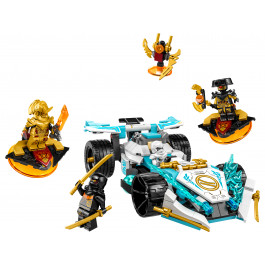LEGO Ninjago Суперсила дракона Зейна/ Автомобіль для перегонів спін-джитсу (71791)