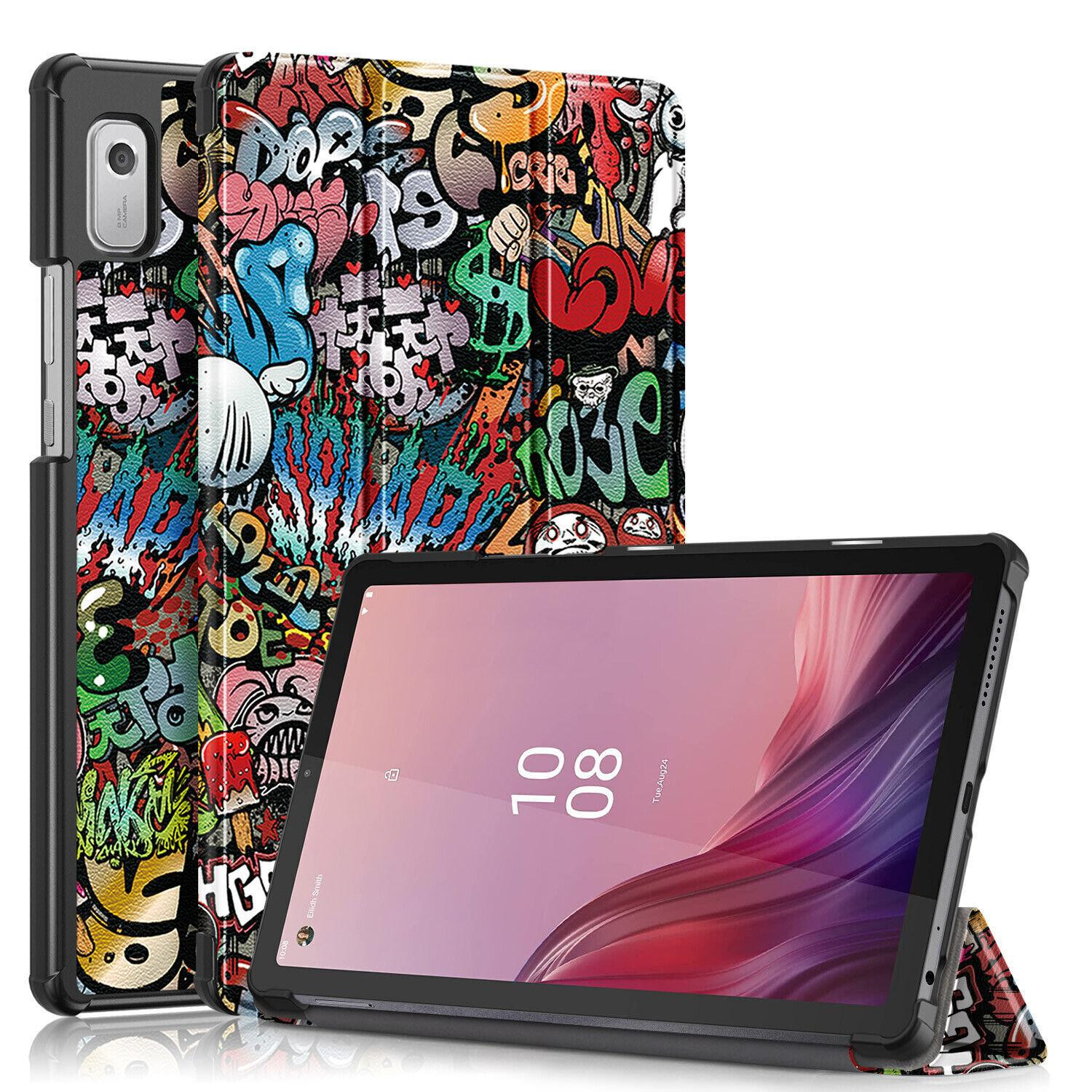 BeCover Чохол-книжка  Smart Case для Lenovo Tab M9 TB-310 9" Graffiti (709230) - зображення 1