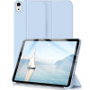 BeCover Чохол-книжка Tri Fold Soft TPU Silicone  для Apple iPad 10.9" 2022 Light Blue (708522) - зображення 1