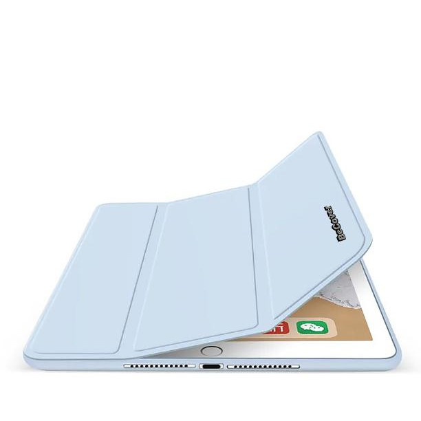 BeCover Чохол-книжка Tri Fold Soft TPU Silicone  для Apple iPad 10.2 2019/2020/2021 Light Blue (708515) - зображення 1