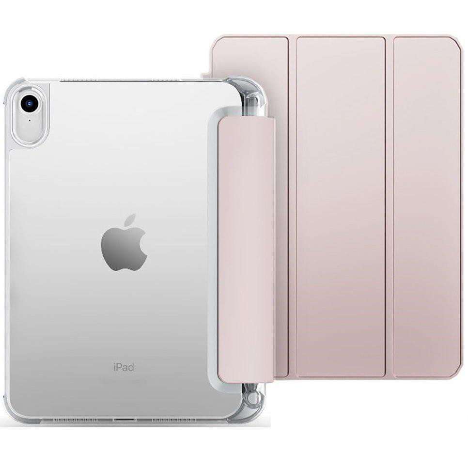 BeCover Чохол-книжка TPU Edge з кріпленням Apple Pencil для Apple iPad Air 5 (2022) 10.9" Pink (708773) - зображення 1