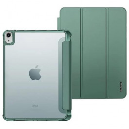   BeCover Чохол-книжка Soft Edge TPU  з кріпленням Apple Pencil для Apple iPad 10.9" 2022 Dark Green (708489)