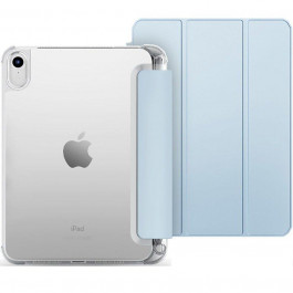 BeCover Чохол-книжка TPU Edge з кріпленням Apple Pencil для Apple iPad Air 5 (2022) 10.9" Light Blue (708772