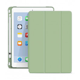   BeCover Чохол-книжка Soft Edge TPU  з кріпленням Apple Pencil для Apple iPad 10.9" 2022 Green (708490)