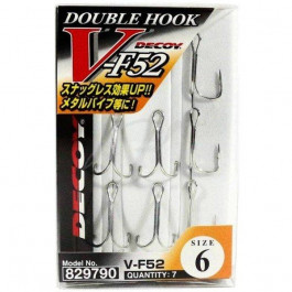   Decoy Double Hook V-F52 №06 / 7pcs