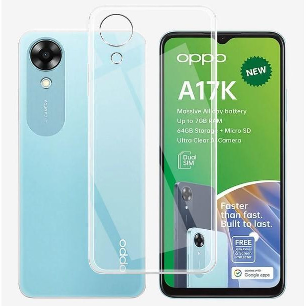 BeCover Силіконовий чохол  для Oppo A17k 4G Transparancy (709301) - зображення 1