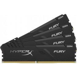 HyperX 64 GB (4x16GB) DDR4 2400 MHz FURY Black (HX424C15FB4K4/64) - зображення 1