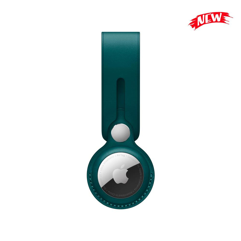 Apple AirTag Leather Loop Forest Green (MM013) - зображення 1