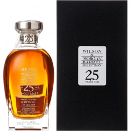 Wilson&Morgan Віскі  Bowmore 25yo Sherry Wood 0,7 л (8033749409805)