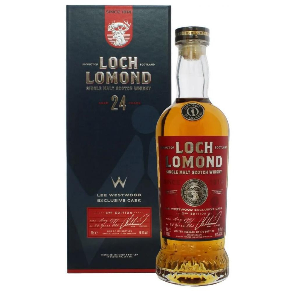 Loch Lomond Віскі  24yo Lee Westwood Single Cask 3rd Edition 1997 0,7 л (5016840219279) - зображення 1