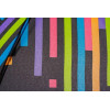 Susino Парасолька-тростина  Rainbow Top 21008 чорний із малюнком - зображення 4