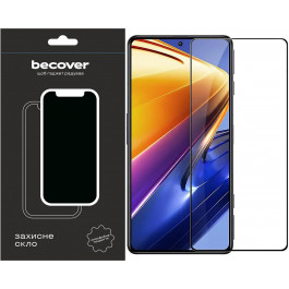   BeCover Захисне скло  для Poco F4 Black (709274)