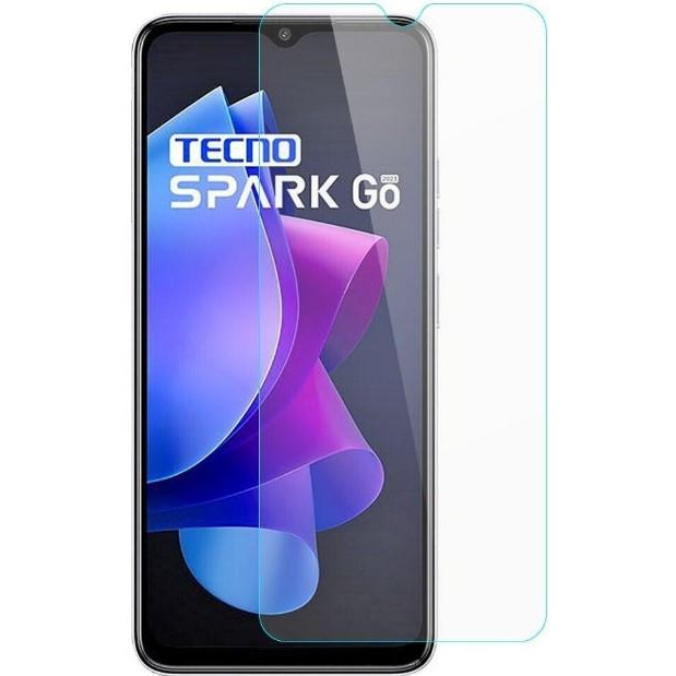 BeCover Захисне скло  для Tecno Spark Go 2023 (BF7) 3D Crystal Clear Glass (709263) - зображення 1