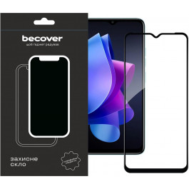 BeCover Захисне скло  для Tecno Spark Go 2023 (BF7) Black (709262)