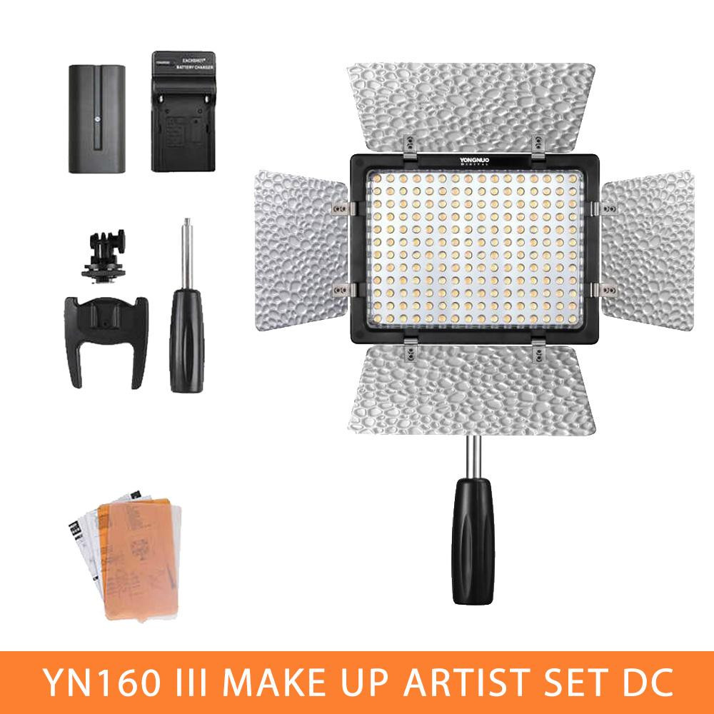 Yongnuo YN-160 III Makeup Artist Set DC (YN160III-St-DC) - зображення 1