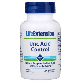 Life Extension Uric Acid Control 60 Veg Caps Сечова кислота контроль