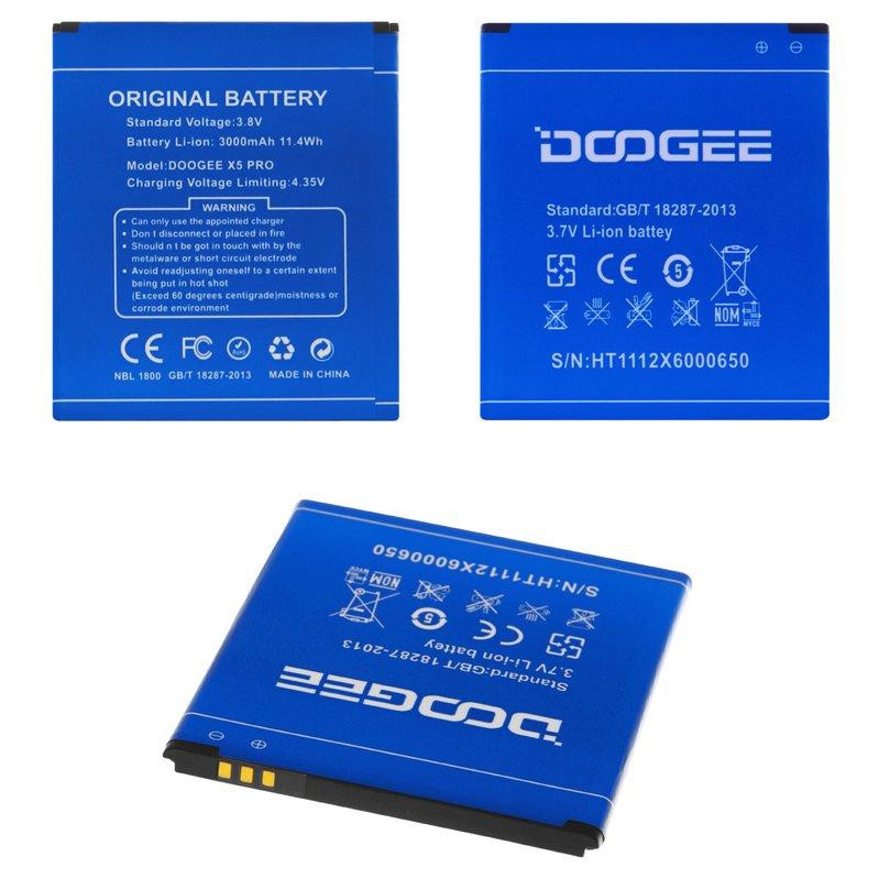 DOOGEE X5 (3100 mAh) - зображення 1