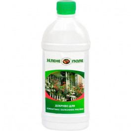 GREEN FIELD Добриво мінеральне Зелене поле для кімнатних та балконих рослин 500 мл (4820124962512)