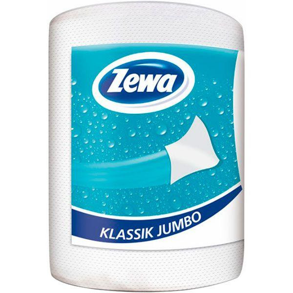 Zewa Бумажные полотенца Klassik Jumbo 1-слойные 1 шт (7322540292176) - зображення 1