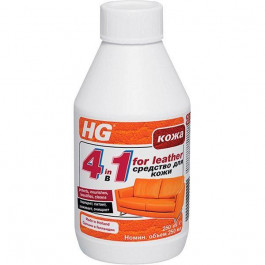 HG Засіб для чищення виробів зі шкіри 4 в 1 0,25 л (8711577010775)