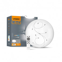 VIDEX Потолочный светильник LED GLANZ КАПЛИ 72W 2800-6200K 220V (VL-CLS2031-72)