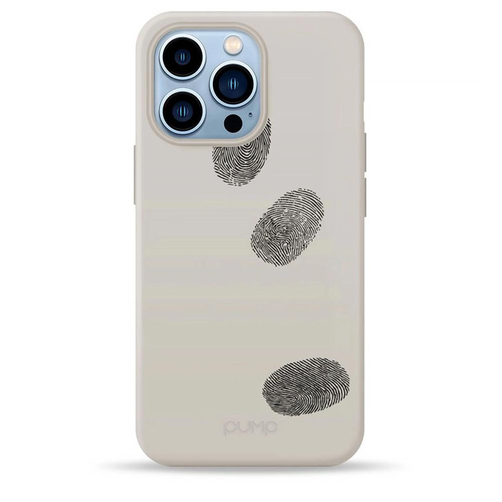 Pump Silicone Minimalistic Case for iPhone 13 Pro Fingerprints (PMSLMN13PRO-6/239) - зображення 1