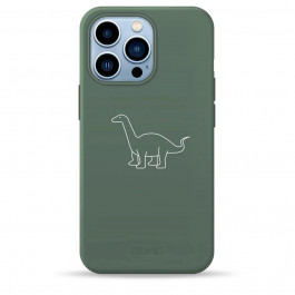 Pump Silicone Minimalistic Case for iPhone 13 Pro Dino Market (PMSLMN13PRO-1/307)
