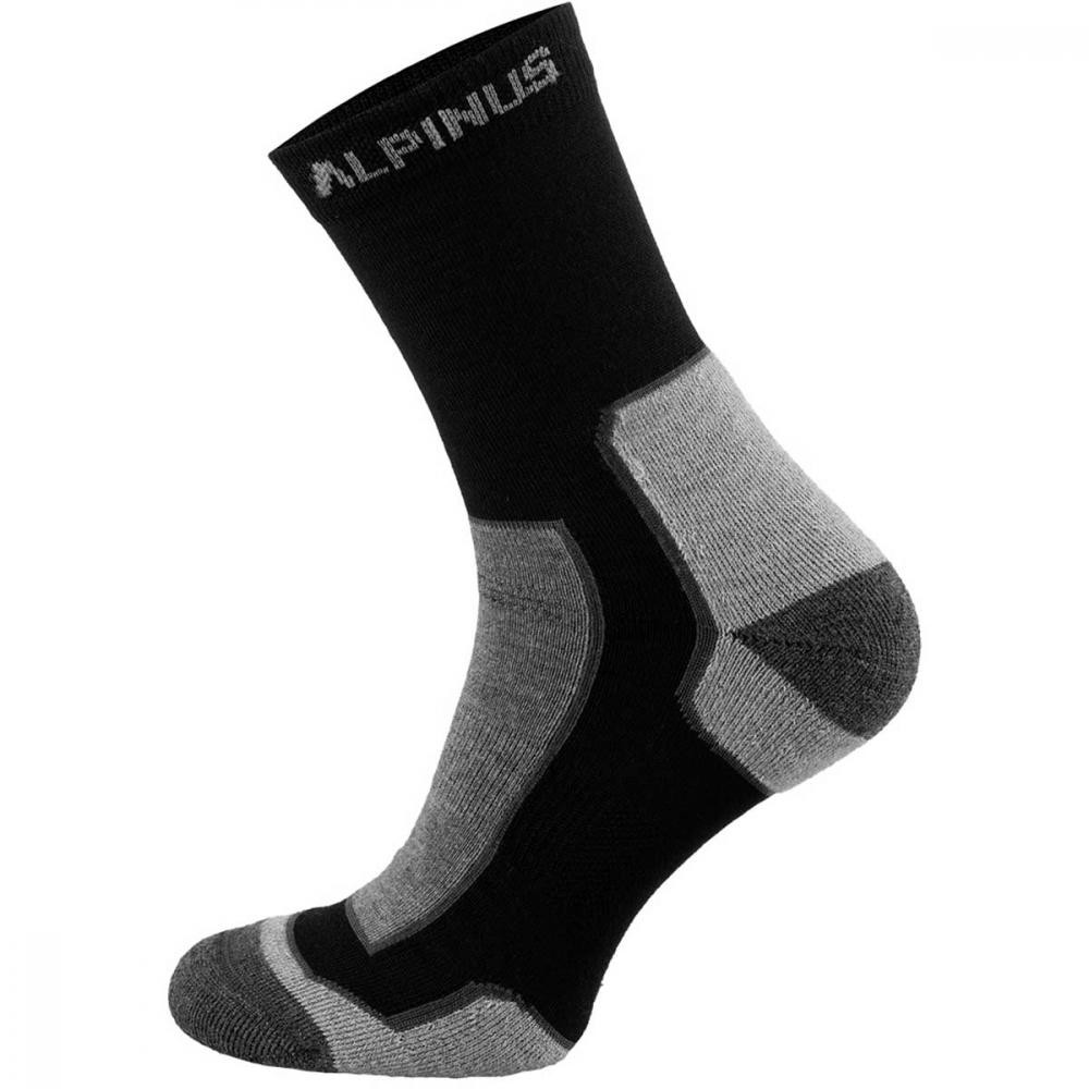 Alpinus Шкарпетки  Trekking Sveg – Чорні Черный - зображення 1